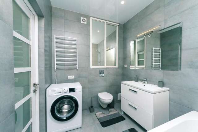 Апартаменты FlatRent Drahomanova 2a Киев-32